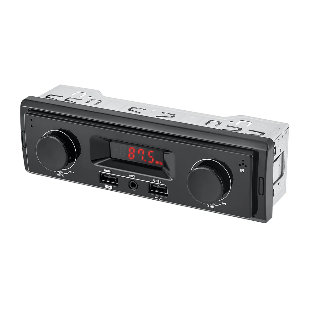 Автомагнитола Авто аудио стерео 1Din 12 В Поддержка FM Aux в приемник USB MP3 плеер MMC WMA