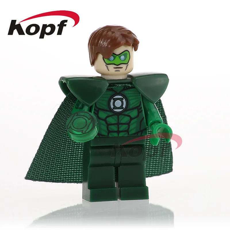 

Single Sale PG278 Super Heroes Green Lantern Captain Booster Gold White Canary Building Blocks Education Gift Toys for children