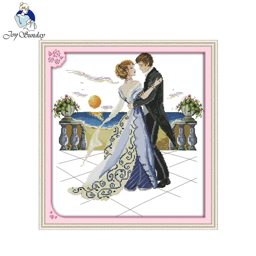 Joy Sunday Perfect Partners Count Cross Stitch 11CT 14CT Print Cross