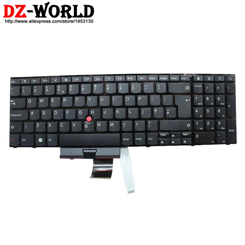 New Original for Lenovo Thinkpad E520 E525 Keyboard UK English Teclado 04W0901 0A62104 | Компьютеры и офис