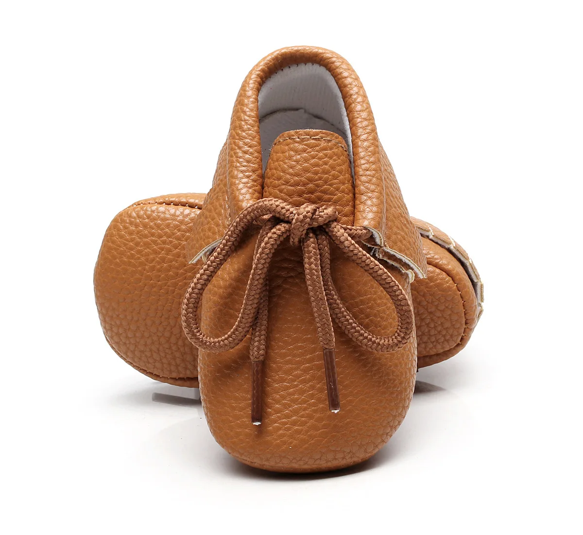 Детские первые ходунки мягкая подошва Модные кисточки детские мокасины для новорожденных обувь для малышей из искусственной кожи Prewalkers