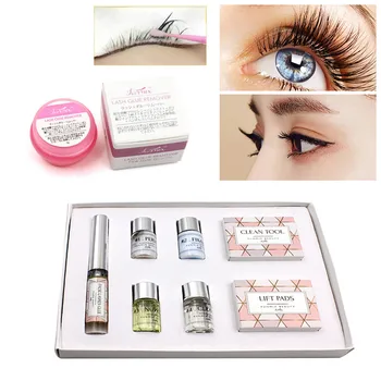 

Funmix Eyelash Extension Lifting Cilia Perm Set Lift Extension Eyelash Perming Kit Glue Remover Cream Makeup Tools TSLM2