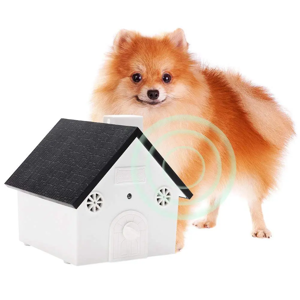 Антилай устройство управления DeviceBark с регулируемым ультра звуковым уровнем управления безопасно для маленьких средних и больших собак
