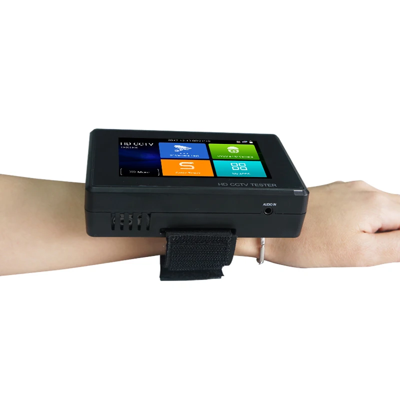 Тестер IP камеры IPC1800 PLUS 4 дюймовый 4K H265 H264 8 Мп AHD/TVI / CVI CVBS точка доступа Wi Fi