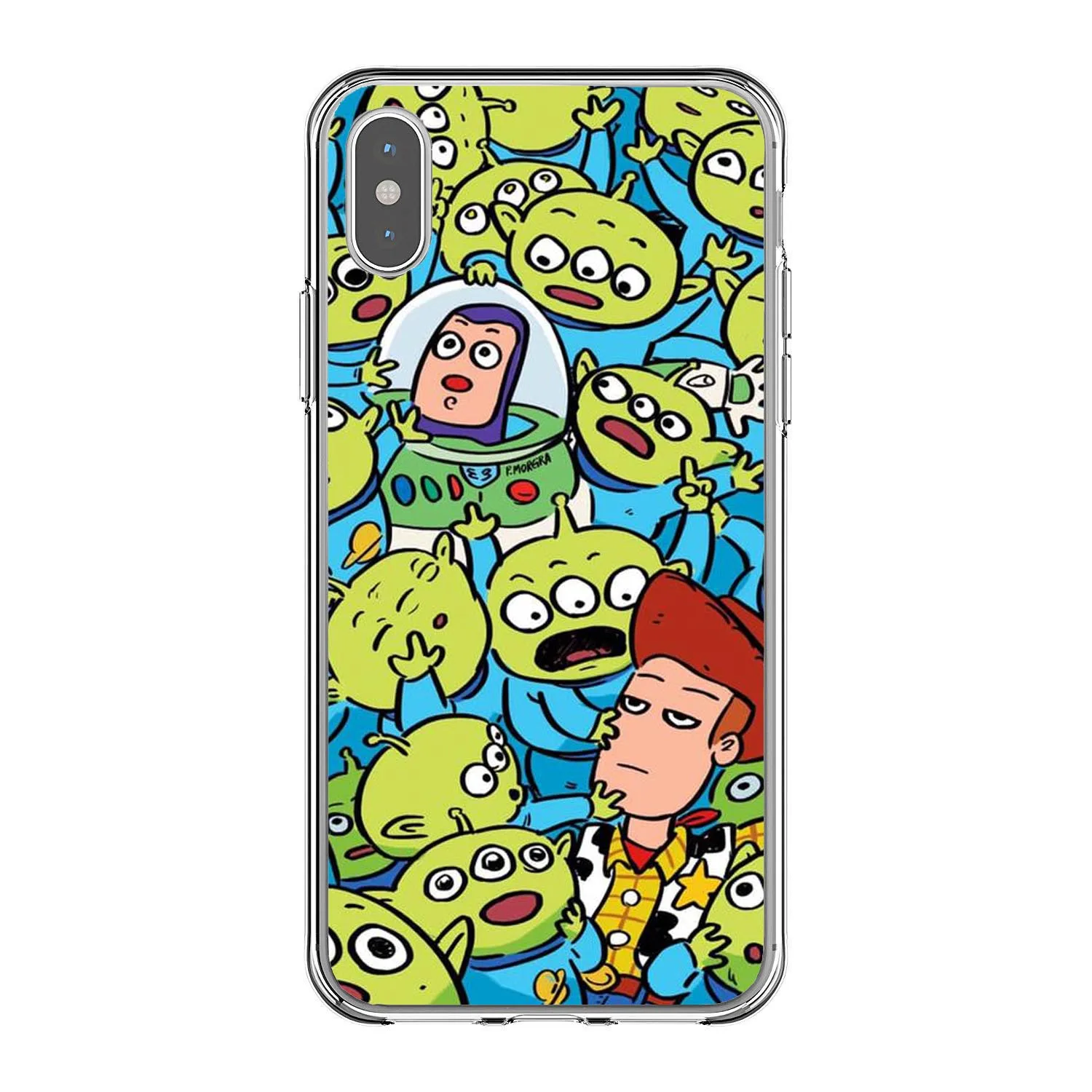 Cowboy Woody Buzz Lightyear Toy Story Мягкие силиконовые чехлы для телефонов из ТПУ для iPhone X 5 5S SE 6 6S Plus 7 8 Plus XS XR XS MAX - Цвет: TPU