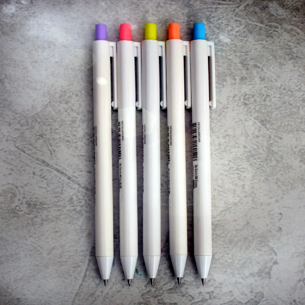 

1PC Creative Automatic Plastic Erasable Gel Pen Gift For Kids Student School Office Writing Cute Pens