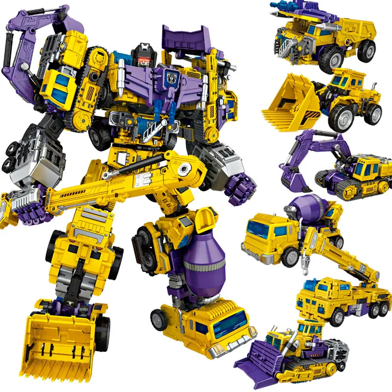 Weijiang NBK 5 в 1 NEW predaking разрушитель трансформация фильма игрушки мальчик большой