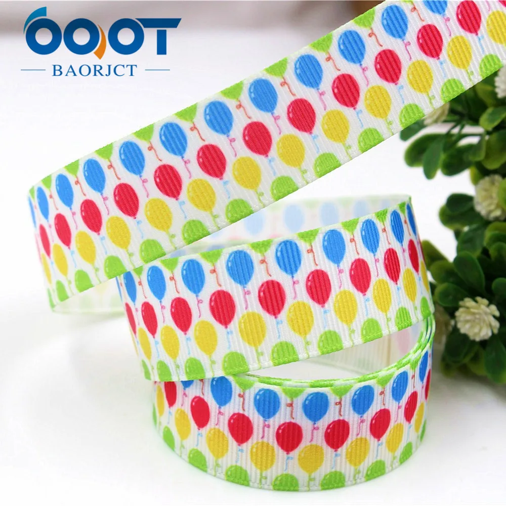 OOOT BAORICT 177012, воздушный шар grosgrain лента, 22 мм, 10 ярдов лента для шитья, DIY головной убор аксессуары материал ручной работы