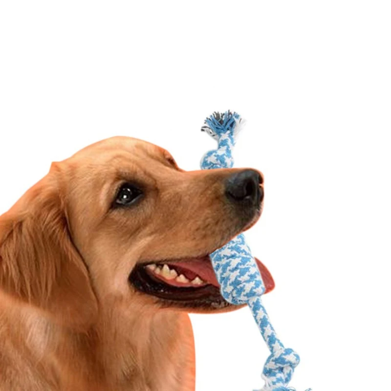 Lovely Pet Toys for dog funny Chew Knot Cotton Bone Rope Puppy Dog toy