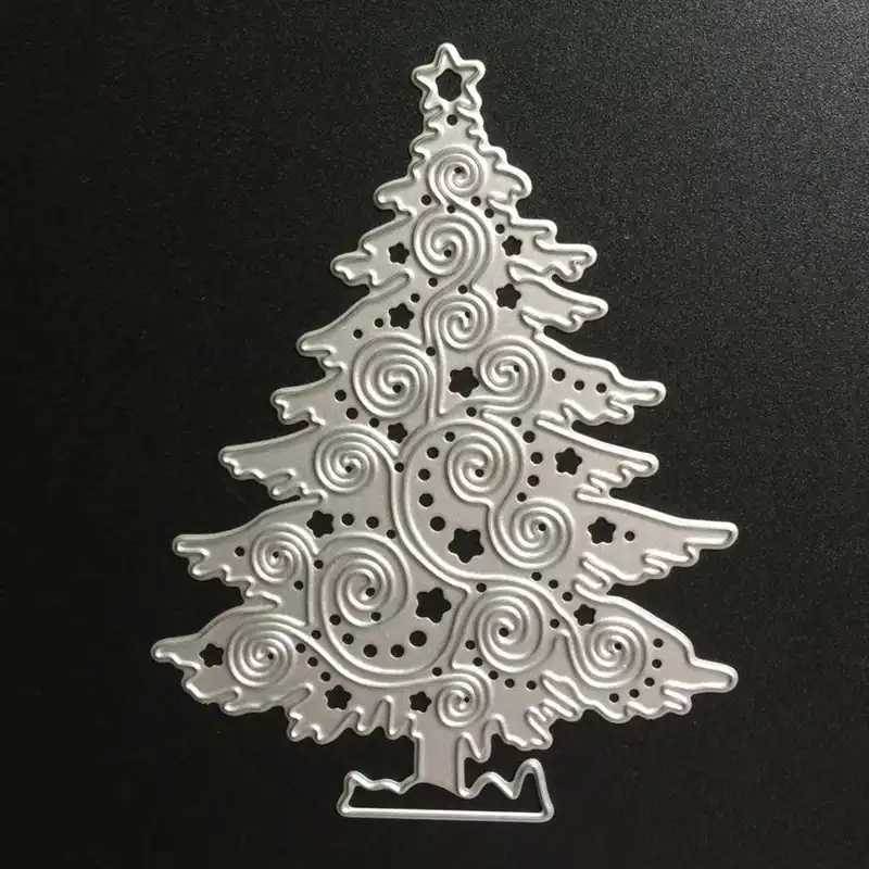 Christmas tree Deer Rabbit Metal Cutting Dies DIY Album Craft Stencil Embossing