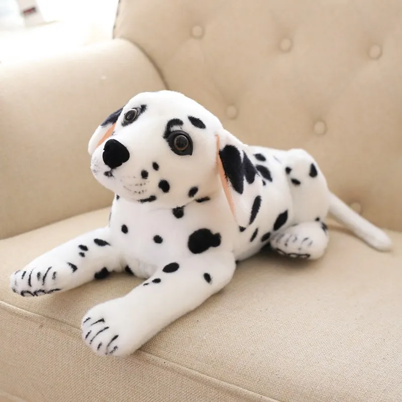 45 см Моделирование Тигр и леопард и собака плюшевые игрушки мягкие Мультяшные животные пантера мягкие куклы игрушки для украшения дома дети друзья лучший подарок - Цвет: Dog-3