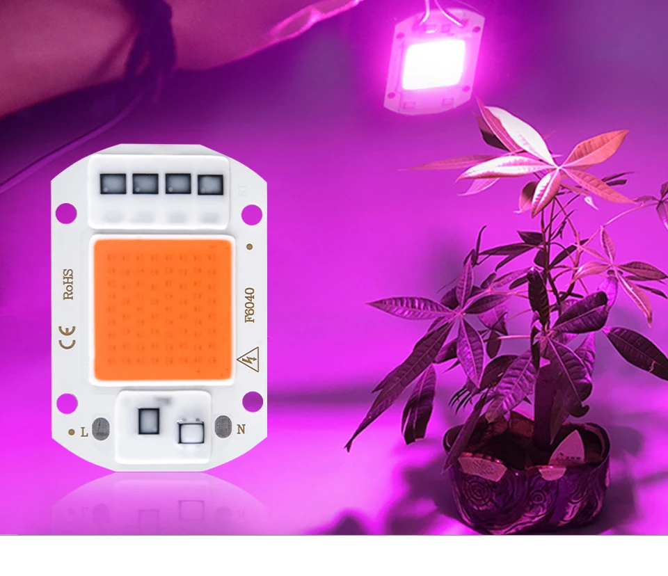 10pcs COB LED Grow Light Chip Phyto Lamp Full Spectrum 20W 30W 50W Diode Lamps For Plants Seedlings Indoor Greenhouse Hydroponic (1)