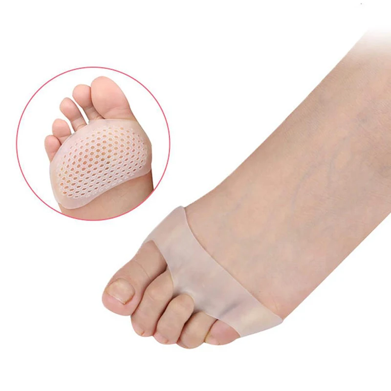 Удобные силиконовые сотовые подушечки для ног дышащие разнопарки на высоком каблуке обезболивающие стельки для носков 2C0157