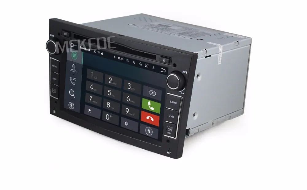 Best MEKEDE Quad Core 2G RAM Android 7.1 Car DVD Player For Opel Astra H Vectra Corsa Zafira B C G Radio GPS Stereo free shipping 23