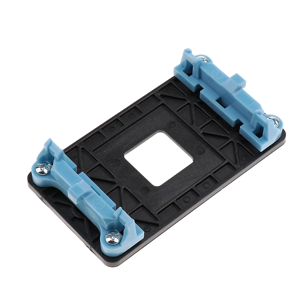 Blue CPU Cooling Fan Bracket for AM2 AM3 with Back Plate & Four Screws 