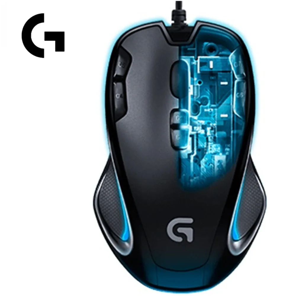 Logitech G300S Wired Optical Gaming 9 Programmable Buttons