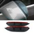Diseño de Coches de Carbono Protector De Lámina Flexible A Prueba de Lluvia espejo retrovisor lluvia ceja Accesorios Para CHEVROLET Captiva 2011-2015