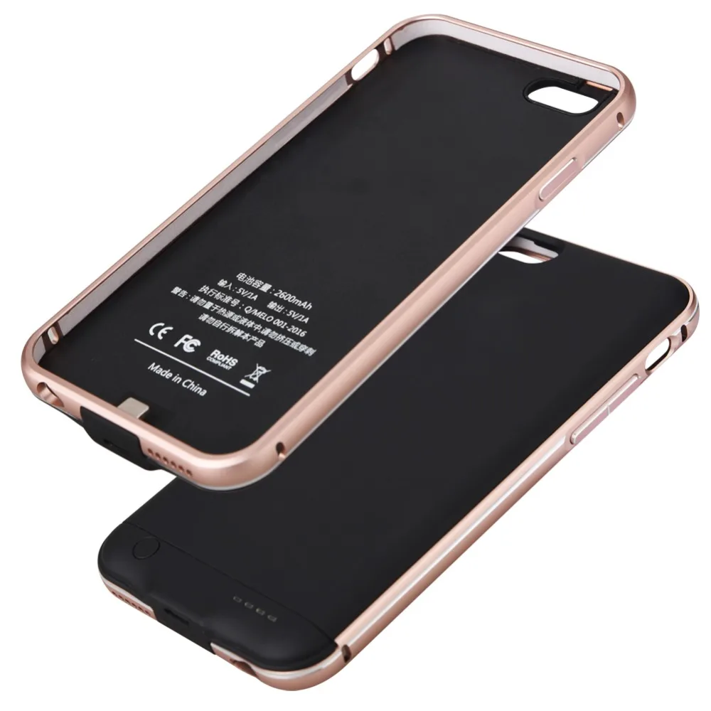 imágenes para 6 6 S Elegante Delgada Caja de Batería Para el iphone 6 6 S Plus De Aluminio marco de la Contraportada 3200 mAh Cargador Banco de la Energía Caja de Batería Para el iphone 6 imágenes para 6 6 S Elegante Delgada Caja de Batería Para el iphone 6 6 S Plus De Aluminio marco de la Contraportada 3200 mAh Cargador Banco de la Energía Caja de Batería Para el iphone 6
