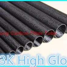 30 мм ODx 20 мм ID трубка из углеродного волокна 3k 500 мм длиной с полностью углеродом,(в рулоне) Квадрокоптер гексакоптер модель 30*20