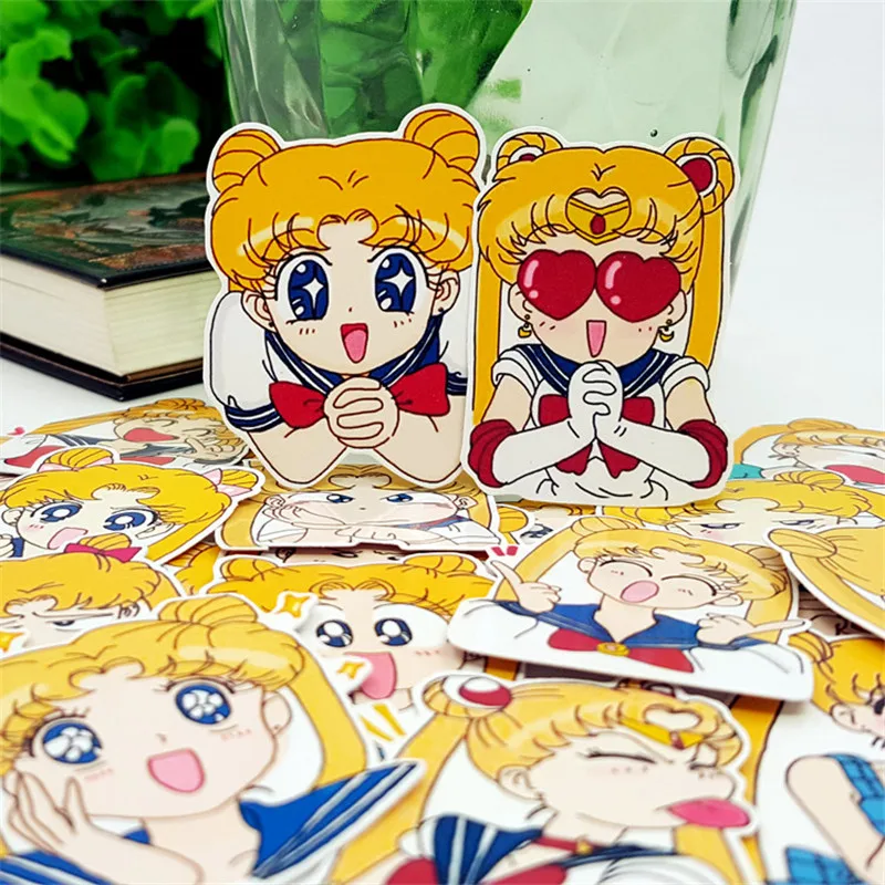 40 Pcs The Beautiful Girl Sticker For Luggage Skateboard Phone Laptop Moto Bicycle Wall Guitar Stickersdiy Scrapbooking huismerk kopen in de aanbieding