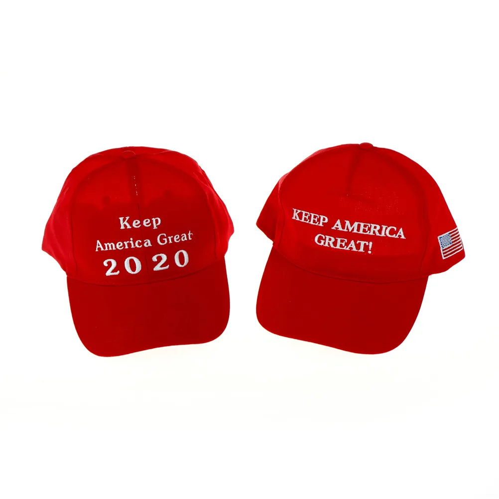 2020 Дональд Трамп красная шляпа переизбрание сохранить Америку Великая вышивка
