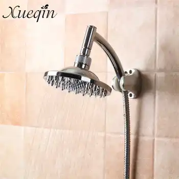 

6 Inch Electric Galvanized Copper Ball Square Bathroom Shower Head Water Saving Overhead Rain Shower Ceiling Mounted