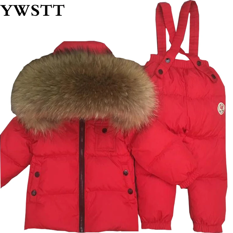 baby boy fur snowsuit