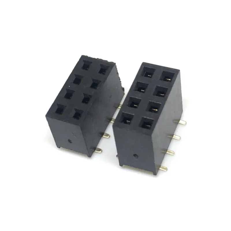 20Pcs Per Lot 2.54mm Pitch 2x4 Pin 8 Pin  