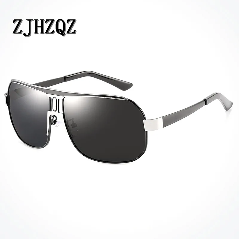 ZJHZQZ пилот поляризационные солнцезащитные очки для мужчин Высокое качество Мода вождения солнцезащитные очки для мужчин Gafas De Sol Hombres винтажные очки