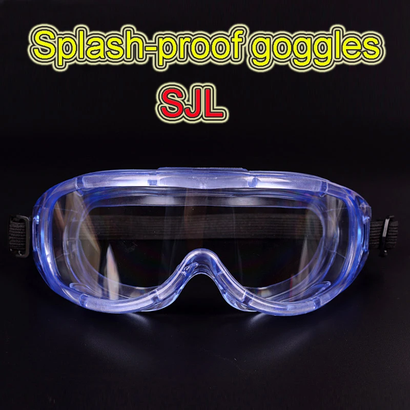 SJL защитные очки ПК объектив Пластик frame прозрачные очки Anti-жидкость всплеск частиц влияние защитные очки