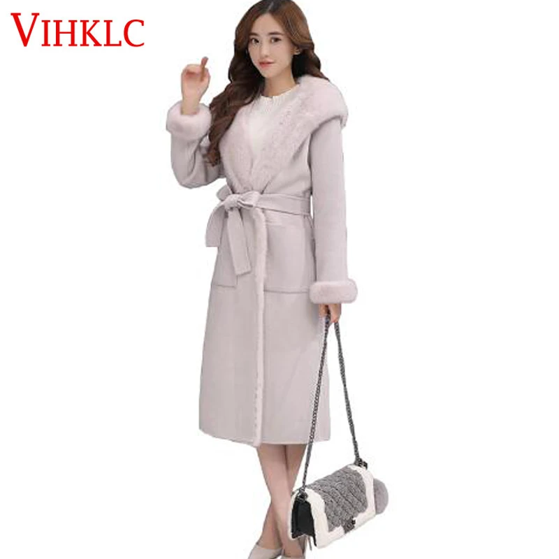 Mauve denim fashion vest with hood for women hair pictures