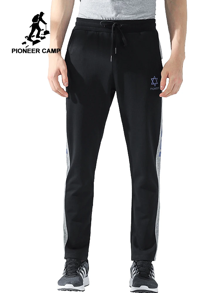 

Pioneer Camp new design casual pants men brand-clothing fashion hit color trousers male top quality black sweatpants AWK702169
