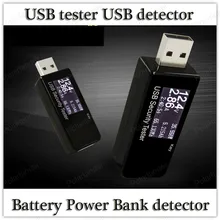 Цифровой Dispay 3 В-30 В Мини ЖК USB Напряжение Ток Детектора Mobile Power USB Зарядное Устройство Метр Тестер