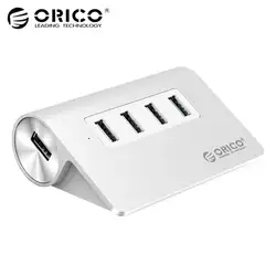 ORICO USB HUB 1 Порты USB3.0 5gpbs 3 Порты USB2.0 480 Мбит/с быстро действенный алюминиевый сплав предназначен для iMac рабочего стола ноутбук с 100 см кабель