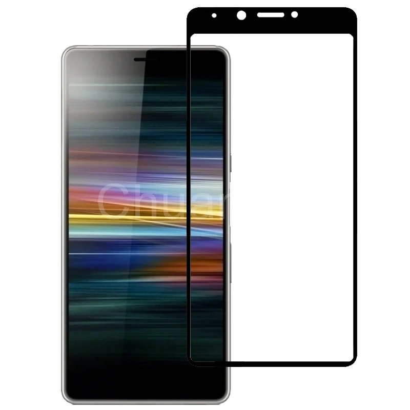25 шт./партия, полноэкранные протекторы для sony Xperia L3, устойчивая к царапинам Защитная пленка из закаленного стекла для sony Xperia L3