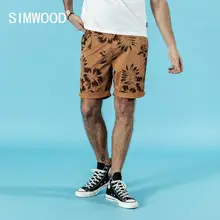 SIMWOOD Летние Новые Гавайские шорты мужские повседневные модные пляжные праздничные шорты с принтом высокого качества размера плюс брендовая одежда 190189