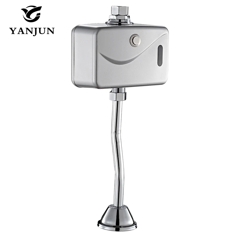 

Yanjun Automatic Electric Urinal Flush Valve Sensor&Manual 2 Function Exposed Wall Mount DC6v Urine Flushing YJ-6321