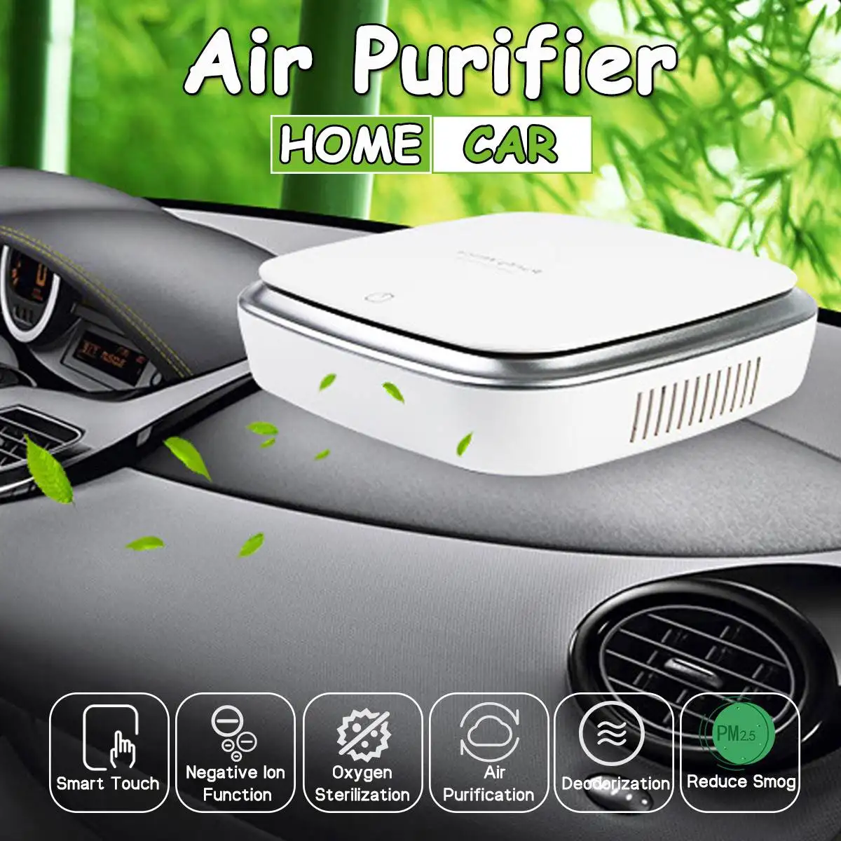 non electric air purifier for car