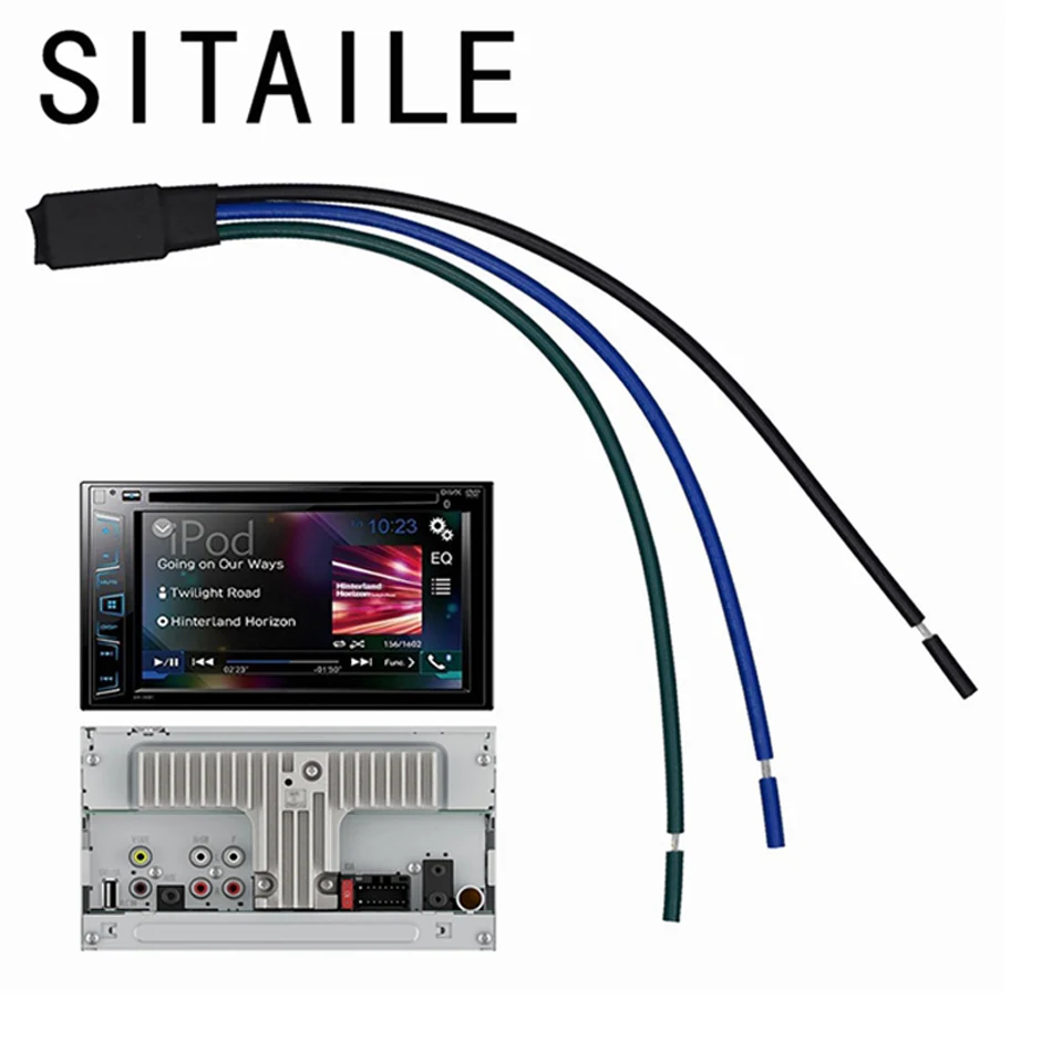 SITAILE стояночный тормоз Bypass Vide в Motion интерфейс для Pioneer Стерео Радио DVD приемники