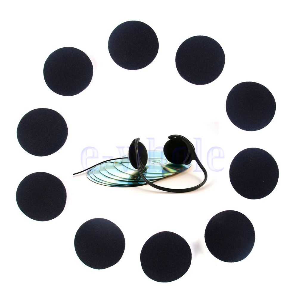 Mllse 5 Pairs Ear Foam Pad Sponge Earpads Replacement Headphone Earbud
