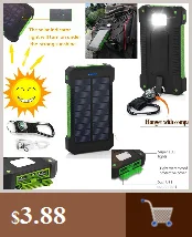 5x18650 Powerbank Portable Pover Power Bank 18650 Solar Power Bank Case DIY Box Dual USB Kit Phone Charger Flashlight