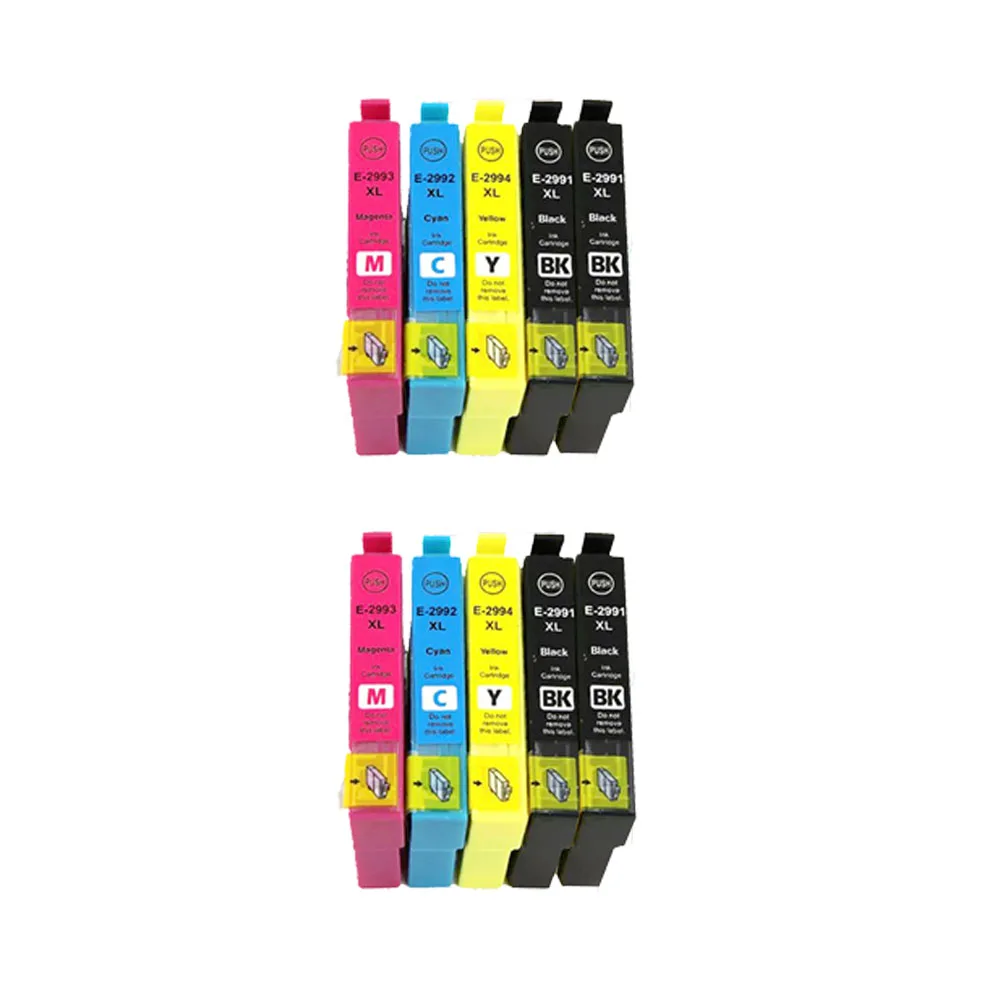 10PK T2991 E2991XL 29XL compatible ink cartridge for Epson printer XP