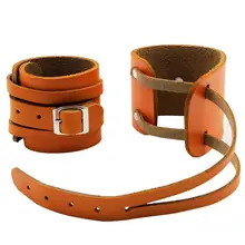 Горячая Высокое качество кожаный браслет в виде Гантели тяжелая атлетика горизонтальный бар параллельные брусья браслет