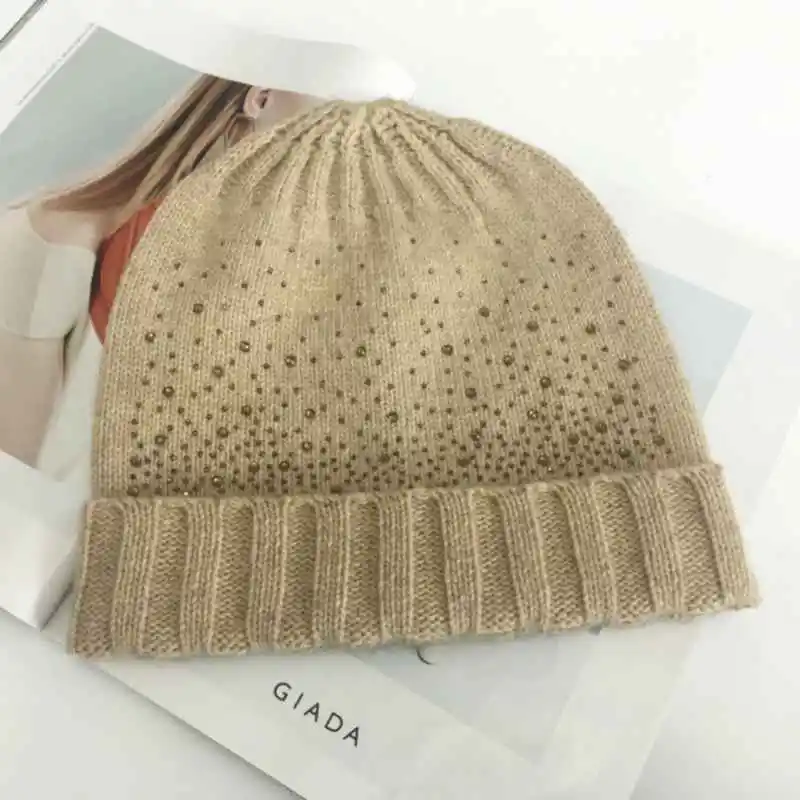 MYZOPER 2019 Новая мода горячее сверление сплошной цвет весна осень перчатки винтажные теплые женские шарф вязаная шапка
