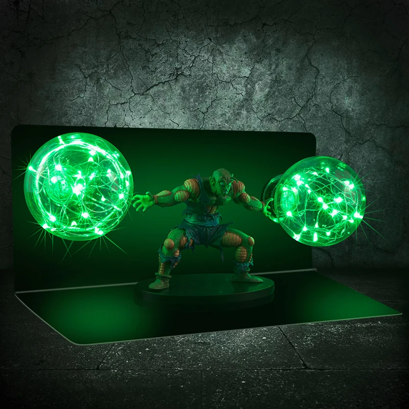 S. orange DRAGON BALL Аниме Piccolo Jr Strength Bombs настольная лампа Luminaria LED ночные светильники