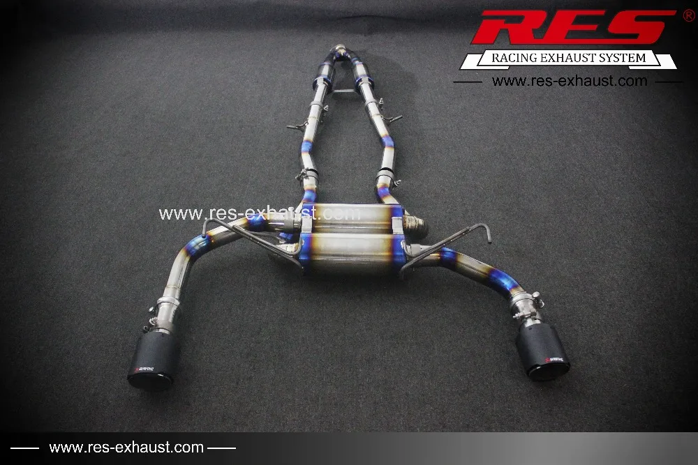High Quality Titanium Alloy Car Exhaust Pipe Exhaust Muffler For