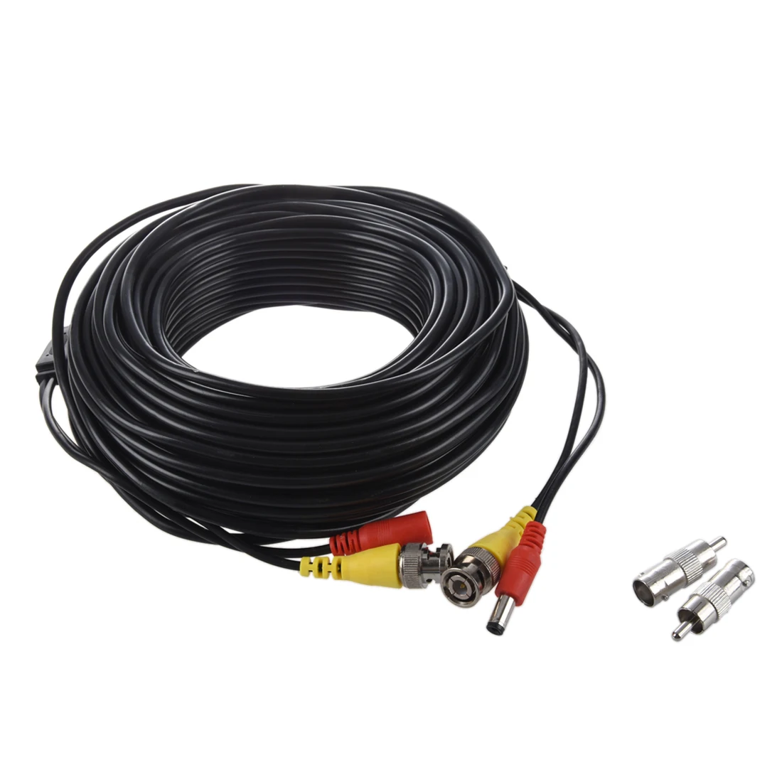MOOL 4 X 30m 100ft Security Video / Power Cable BNC + RCA plug