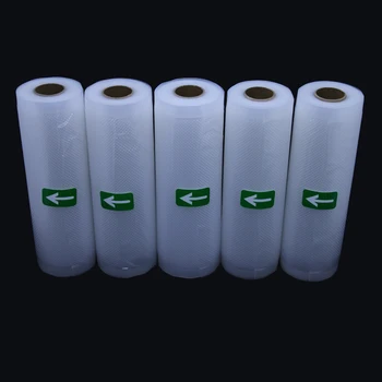 

5 Rolls/Lot Kitchen Food Vacuum Storage Bags For Vacuum packing Sealer Rolls