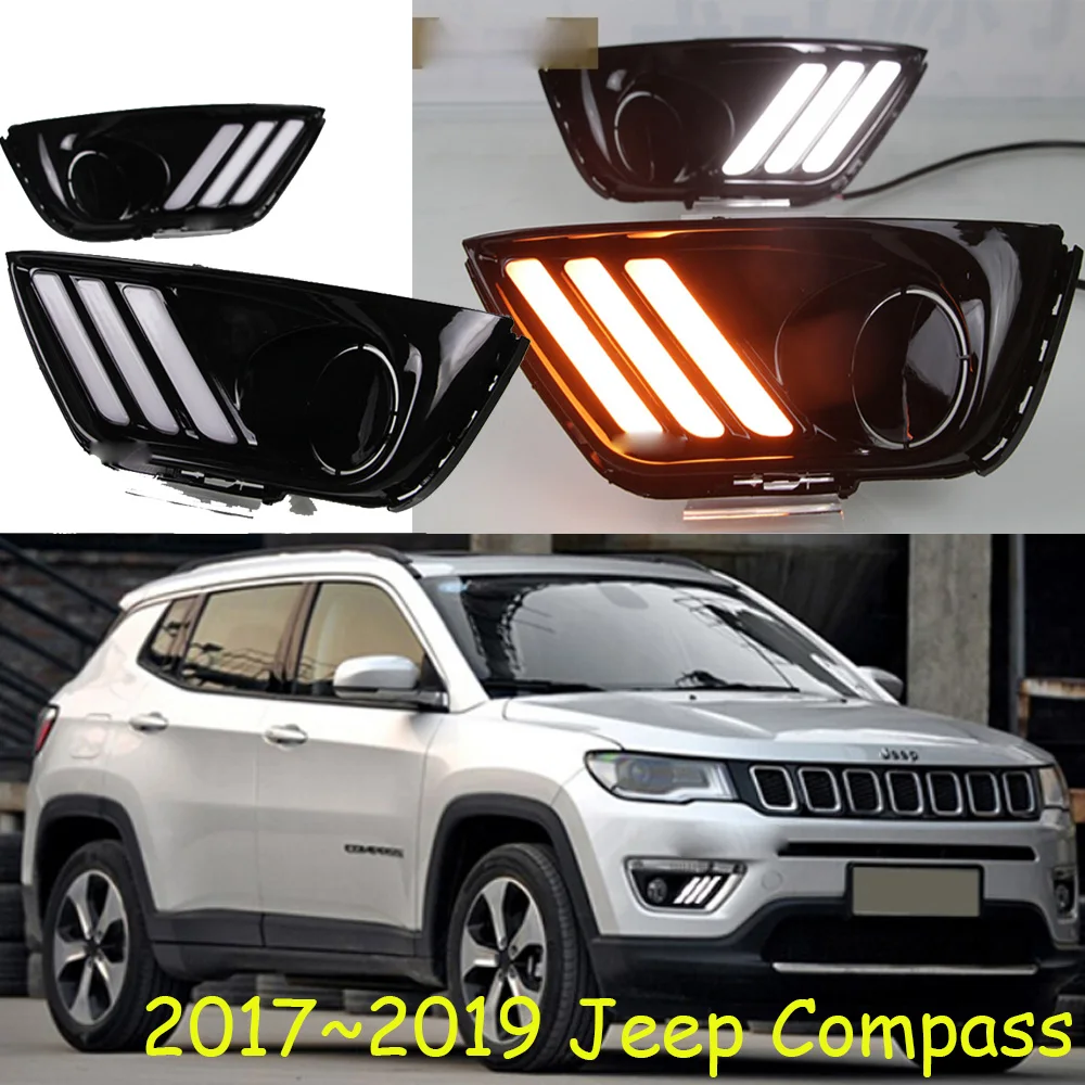 Compass daytime light,20172019,Free fog light,2ps/set