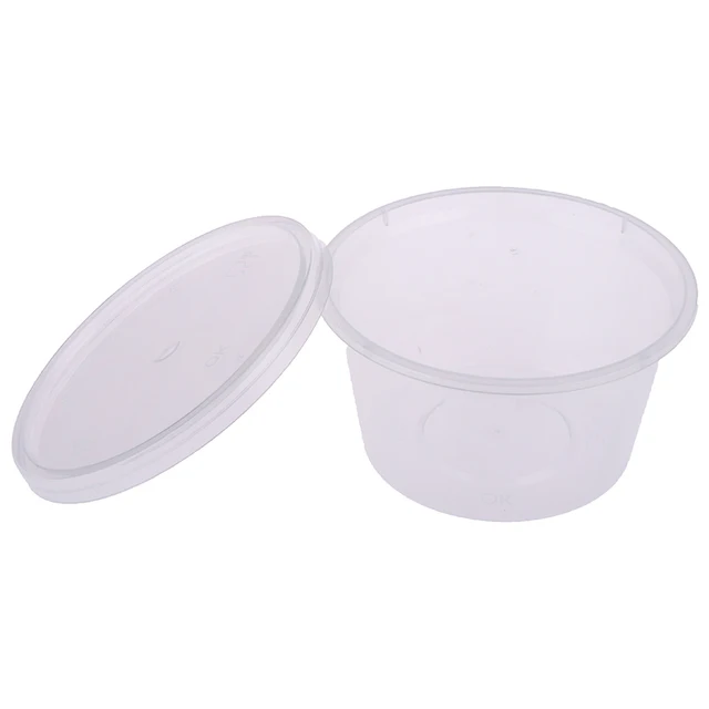 Top Quality Capacity 40g Slime Storage 5pcs Plastic Color Plasticine Clear  Containers Glue Putty Foam Ball Storage Boxes - AliExpress